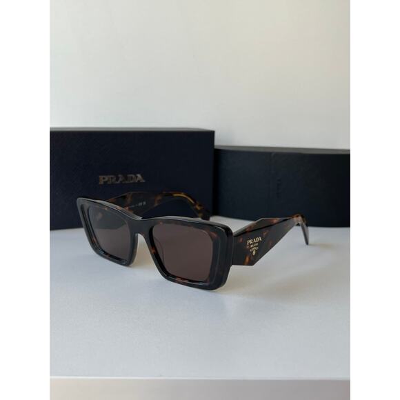 NEW Prada PR08YS Sunglasses in Havana Brown - Picture 3 of 6